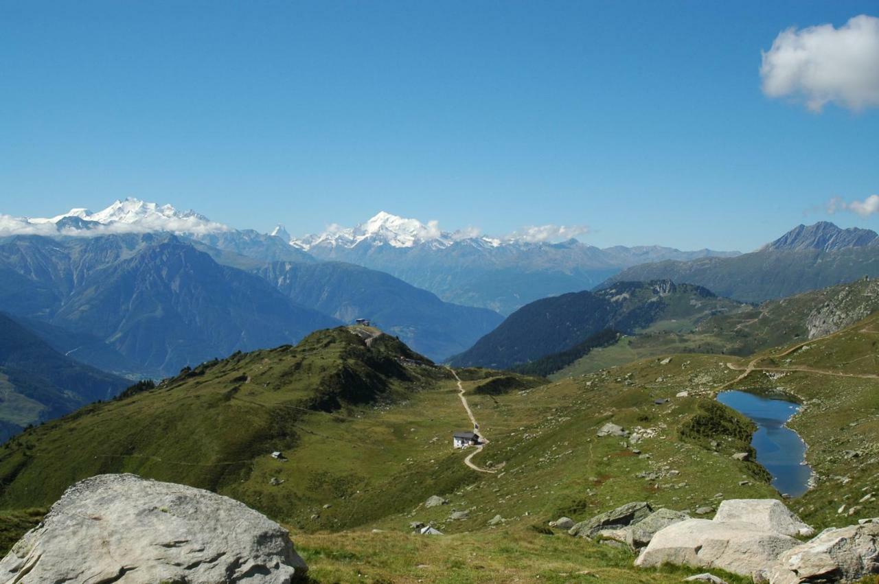 Ferienwohnung Mischabelblick Fiesch Exterior foto