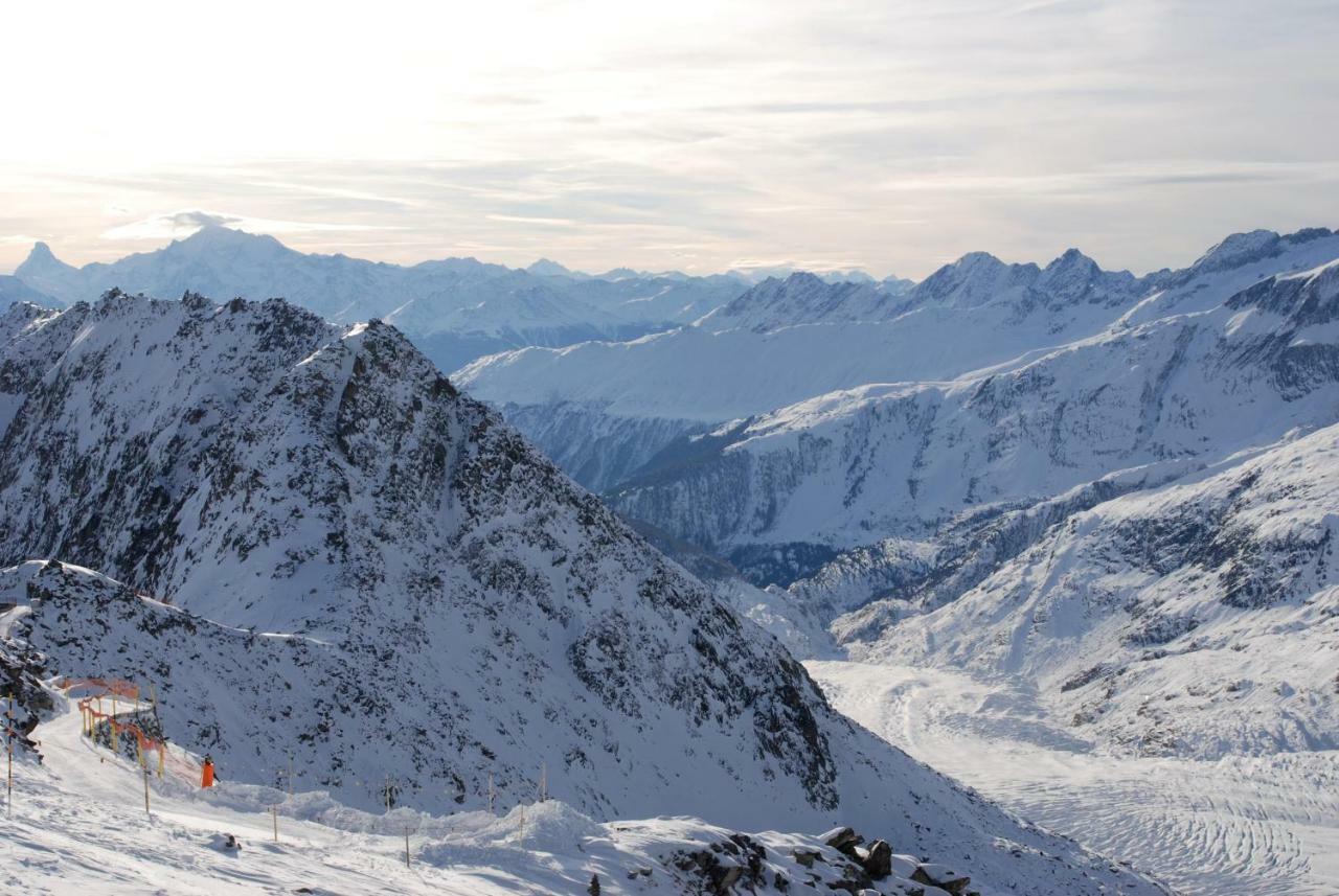 Ferienwohnung Mischabelblick Fiesch Exterior foto