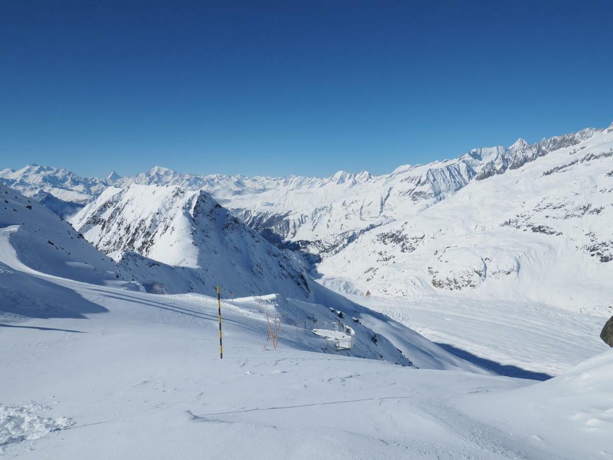 Ferienwohnung Mischabelblick Fiesch Exterior foto